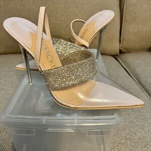 Mackin Nude and Silver Women's Sandals. No box included. Never worn